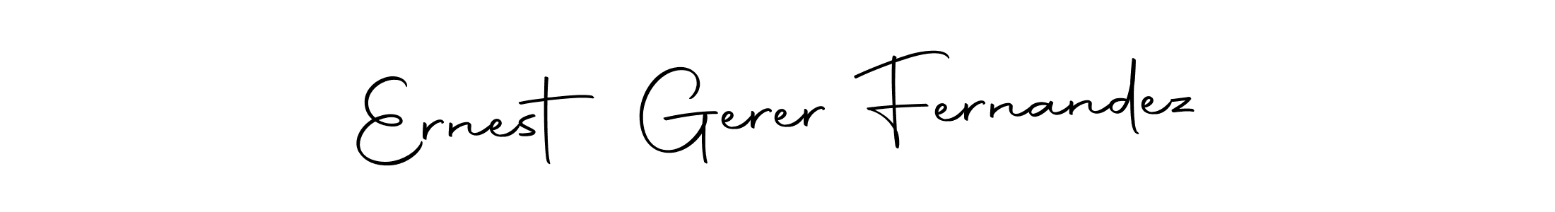 Check out images of Autograph of Ernest Gerer Fernandez name. Actor Ernest Gerer Fernandez Signature Style. Autography-DOLnW is a professional sign style online. Ernest Gerer Fernandez signature style 10 images and pictures png