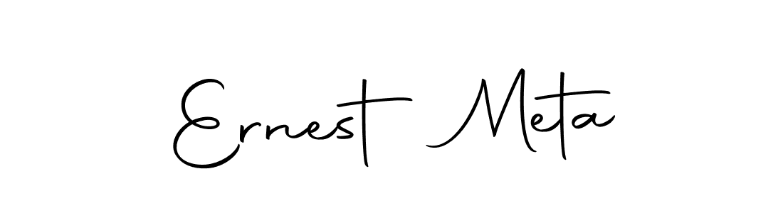 How to make Ernest Meta signature? Autography-DOLnW is a professional autograph style. Create handwritten signature for Ernest Meta name. Ernest Meta signature style 10 images and pictures png