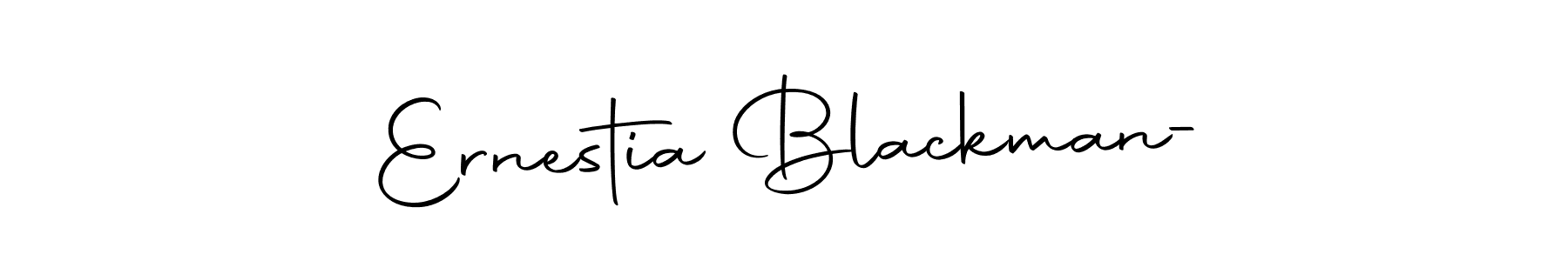if you are searching for the best signature style for your name Ernestia Blackman-. so please give up your signature search. here we have designed multiple signature styles  using Autography-DOLnW. Ernestia Blackman- signature style 10 images and pictures png