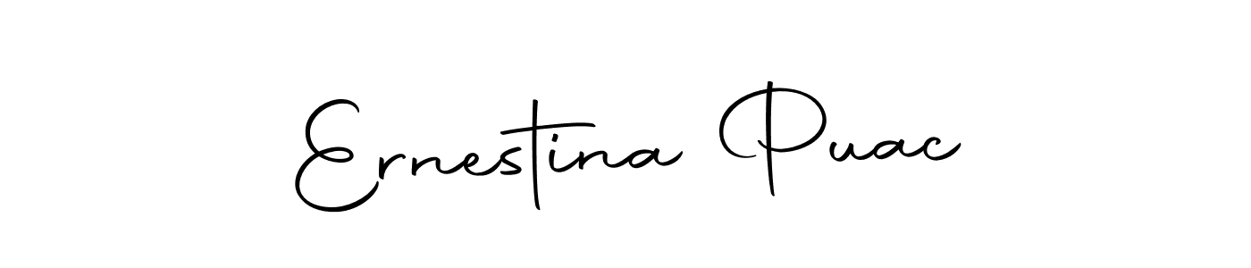 Also we have Ernestina Puac name is the best signature style. Create professional handwritten signature collection using Autography-DOLnW autograph style. Ernestina Puac signature style 10 images and pictures png