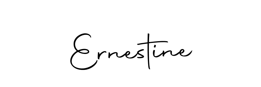 Make a beautiful signature design for name Ernestine. Use this online signature maker to create a handwritten signature for free. Ernestine signature style 10 images and pictures png
