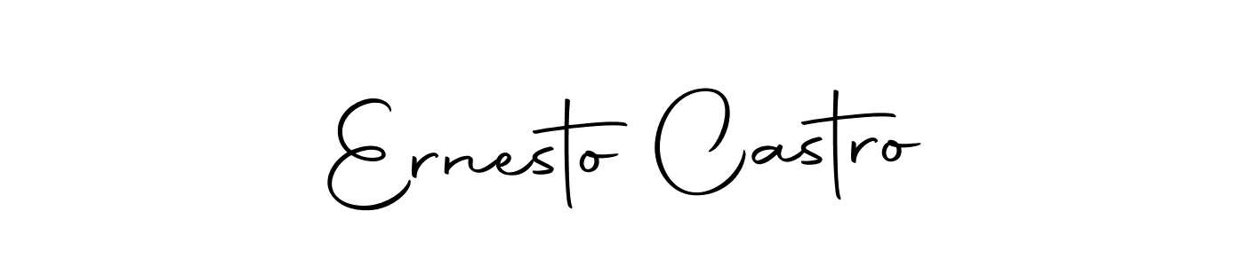 Use a signature maker to create a handwritten signature online. With this signature software, you can design (Autography-DOLnW) your own signature for name Ernesto Castro. Ernesto Castro signature style 10 images and pictures png