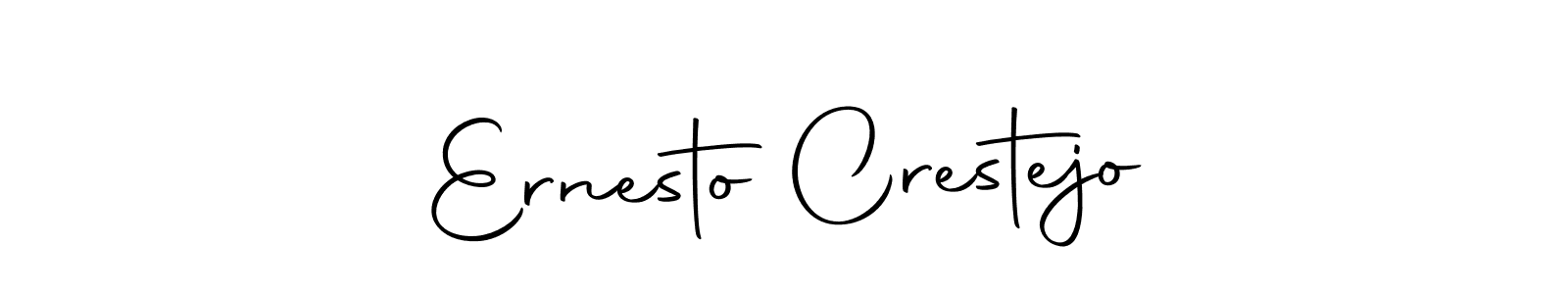 It looks lik you need a new signature style for name Ernesto Crestejo. Design unique handwritten (Autography-DOLnW) signature with our free signature maker in just a few clicks. Ernesto Crestejo signature style 10 images and pictures png