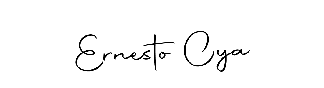 Make a beautiful signature design for name Ernesto Cya. With this signature (Autography-DOLnW) style, you can create a handwritten signature for free. Ernesto Cya signature style 10 images and pictures png