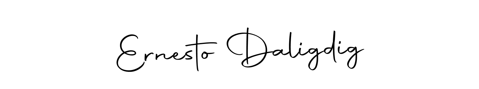 This is the best signature style for the Ernesto Daligdig name. Also you like these signature font (Autography-DOLnW). Mix name signature. Ernesto Daligdig signature style 10 images and pictures png
