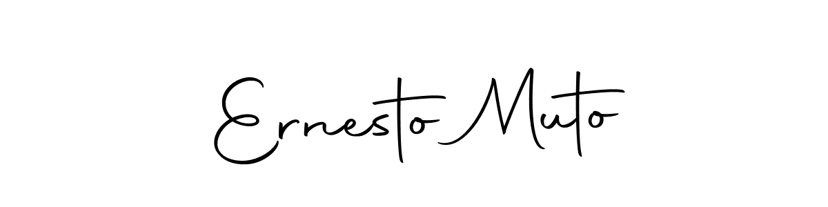 It looks lik you need a new signature style for name Ernesto Muto. Design unique handwritten (Autography-DOLnW) signature with our free signature maker in just a few clicks. Ernesto Muto signature style 10 images and pictures png