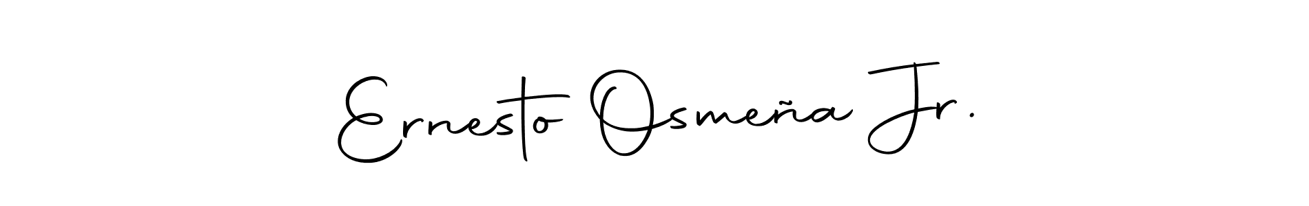 It looks lik you need a new signature style for name Ernesto Osmeña Jr.. Design unique handwritten (Autography-DOLnW) signature with our free signature maker in just a few clicks. Ernesto Osmeña Jr. signature style 10 images and pictures png