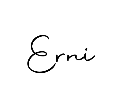 How to make Erni name signature. Use Autography-DOLnW style for creating short signs online. This is the latest handwritten sign. Erni signature style 10 images and pictures png