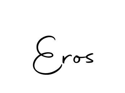 Use a signature maker to create a handwritten signature online. With this signature software, you can design (Autography-DOLnW) your own signature for name Eros. Eros signature style 10 images and pictures png