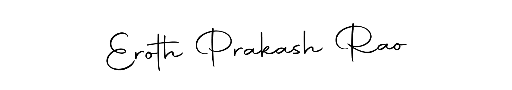 Use a signature maker to create a handwritten signature online. With this signature software, you can design (Autography-DOLnW) your own signature for name Eroth Prakash Rao. Eroth Prakash Rao signature style 10 images and pictures png