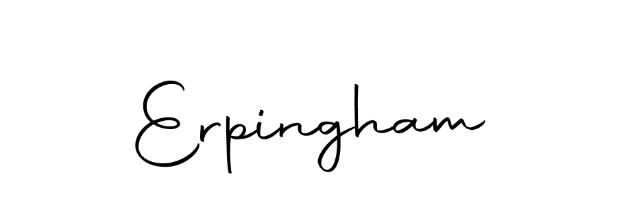 Make a beautiful signature design for name Erpingham. With this signature (Autography-DOLnW) style, you can create a handwritten signature for free. Erpingham signature style 10 images and pictures png