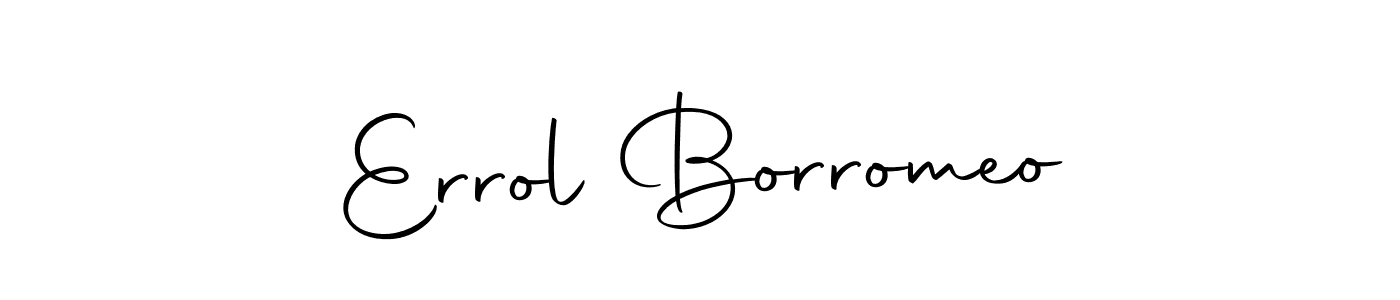 Errol Borromeo stylish signature style. Best Handwritten Sign (Autography-DOLnW) for my name. Handwritten Signature Collection Ideas for my name Errol Borromeo. Errol Borromeo signature style 10 images and pictures png