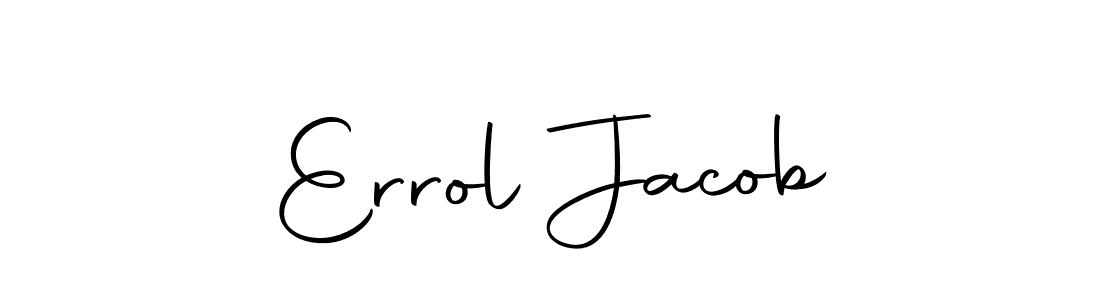 Design your own signature with our free online signature maker. With this signature software, you can create a handwritten (Autography-DOLnW) signature for name Errol Jacob. Errol Jacob signature style 10 images and pictures png