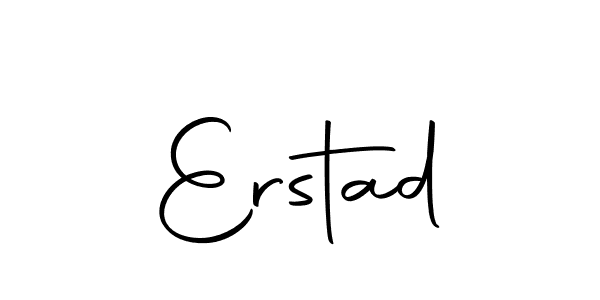 How to make Erstad signature? Autography-DOLnW is a professional autograph style. Create handwritten signature for Erstad name. Erstad signature style 10 images and pictures png