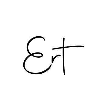 How to make Ert signature? Autography-DOLnW is a professional autograph style. Create handwritten signature for Ert name. Ert signature style 10 images and pictures png