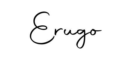 The Autography-DOLnW handwriting style adds charm and authenticity to name Erugo. A wonderful choice for personal thank-you notes. Erugo signature style 10 images and pictures png