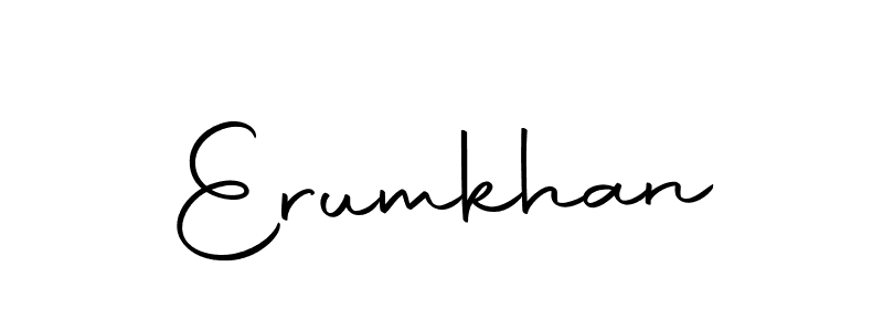 How to Draw Erumkhan signature style? Autography-DOLnW is a latest design signature styles for name Erumkhan. Erumkhan signature style 10 images and pictures png