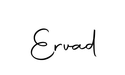 Make a beautiful signature design for name Ervad. Use this online signature maker to create a handwritten signature for free. Ervad signature style 10 images and pictures png