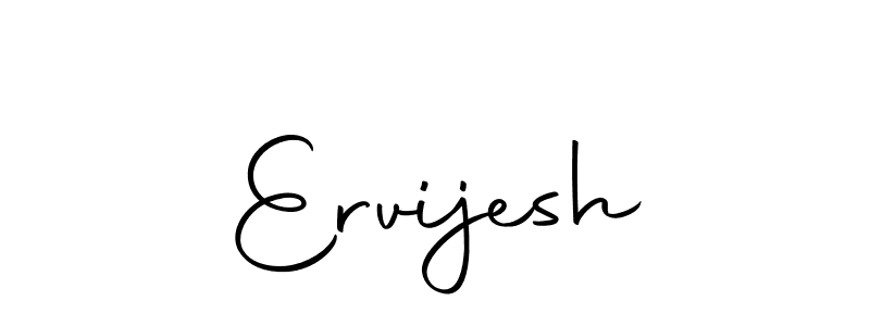 It looks lik you need a new signature style for name Ervijesh. Design unique handwritten (Autography-DOLnW) signature with our free signature maker in just a few clicks. Ervijesh signature style 10 images and pictures png