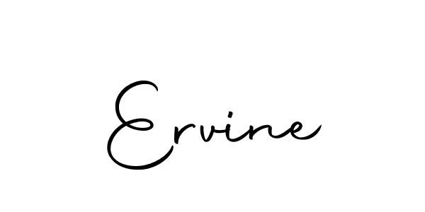 Autography-DOLnW is a professional signature style that is perfect for those who want to add a touch of class to their signature. It is also a great choice for those who want to make their signature more unique. Get Ervine name to fancy signature for free. Ervine signature style 10 images and pictures png
