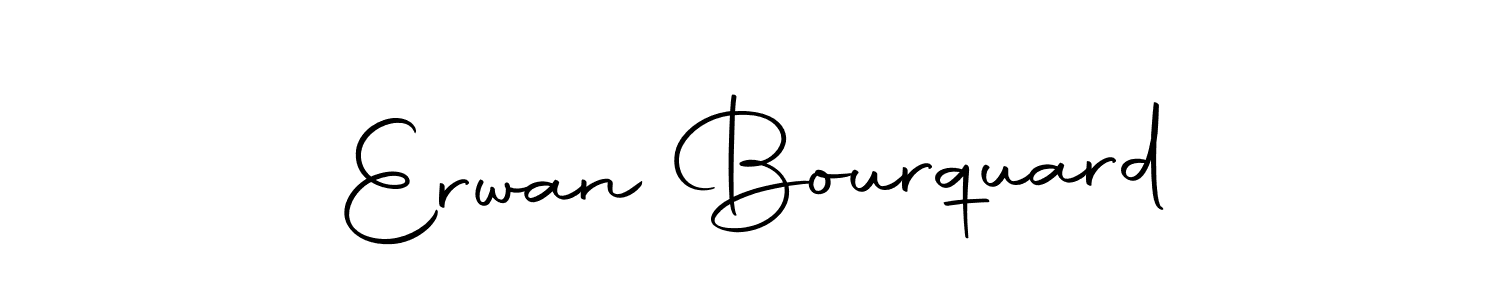 Make a beautiful signature design for name Erwan Bourquard. Use this online signature maker to create a handwritten signature for free. Erwan Bourquard signature style 10 images and pictures png
