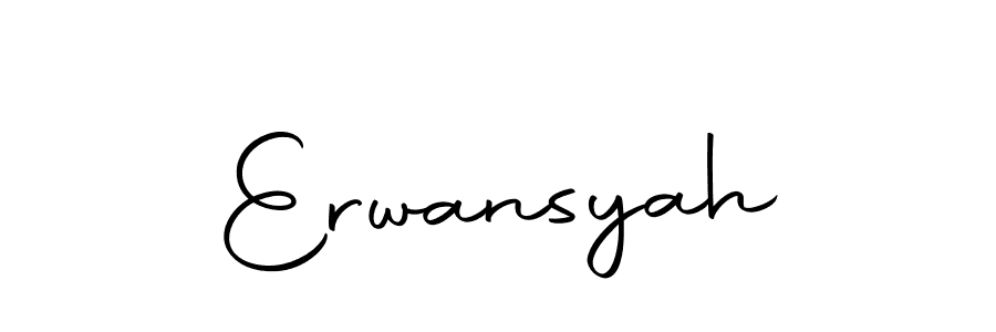 Similarly Autography-DOLnW is the best handwritten signature design. Signature creator online .You can use it as an online autograph creator for name Erwansyah. Erwansyah signature style 10 images and pictures png