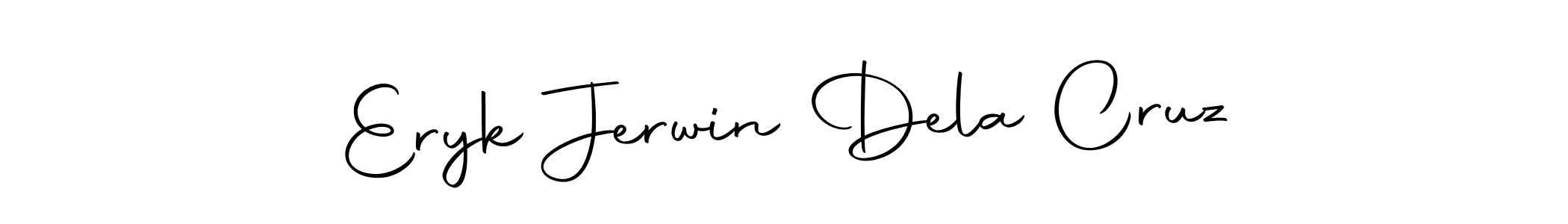 The best way (Autography-DOLnW) to make a short signature is to pick only two or three words in your name. The name Eryk Jerwin Dela Cruz include a total of six letters. For converting this name. Eryk Jerwin Dela Cruz signature style 10 images and pictures png