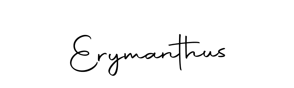 How to make Erymanthus signature? Autography-DOLnW is a professional autograph style. Create handwritten signature for Erymanthus name. Erymanthus signature style 10 images and pictures png