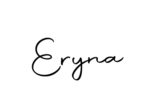 How to make Eryna signature? Autography-DOLnW is a professional autograph style. Create handwritten signature for Eryna name. Eryna signature style 10 images and pictures png