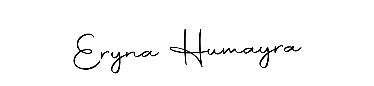 if you are searching for the best signature style for your name Eryna Humayra. so please give up your signature search. here we have designed multiple signature styles  using Autography-DOLnW. Eryna Humayra signature style 10 images and pictures png
