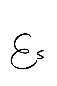 Also we have Es name is the best signature style. Create professional handwritten signature collection using Autography-DOLnW autograph style. Es signature style 10 images and pictures png