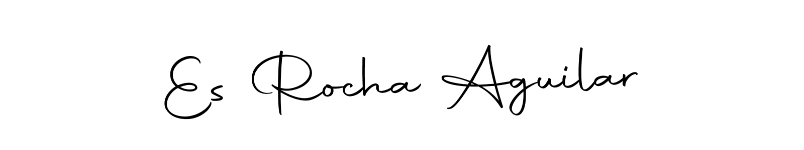 How to make Es Rocha Aguilar signature? Autography-DOLnW is a professional autograph style. Create handwritten signature for Es Rocha Aguilar name. Es Rocha Aguilar signature style 10 images and pictures png