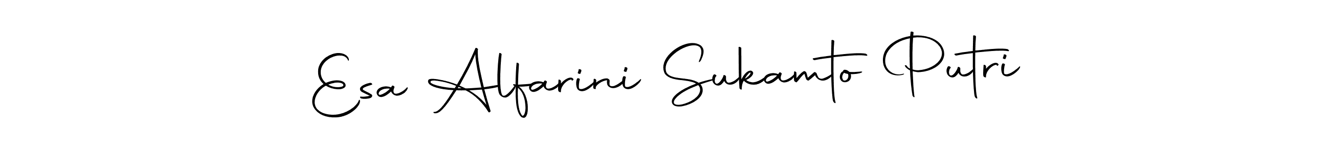 It looks lik you need a new signature style for name Esa Alfarini Sukamto Putri. Design unique handwritten (Autography-DOLnW) signature with our free signature maker in just a few clicks. Esa Alfarini Sukamto Putri signature style 10 images and pictures png