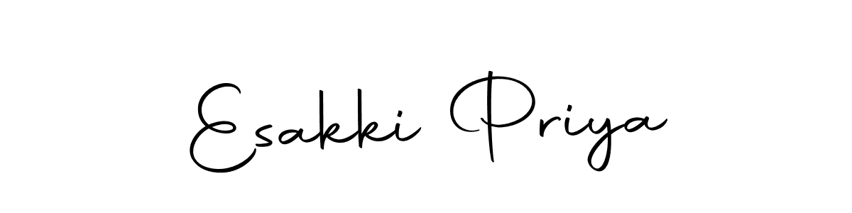 Esakki Priya stylish signature style. Best Handwritten Sign (Autography-DOLnW) for my name. Handwritten Signature Collection Ideas for my name Esakki Priya. Esakki Priya signature style 10 images and pictures png