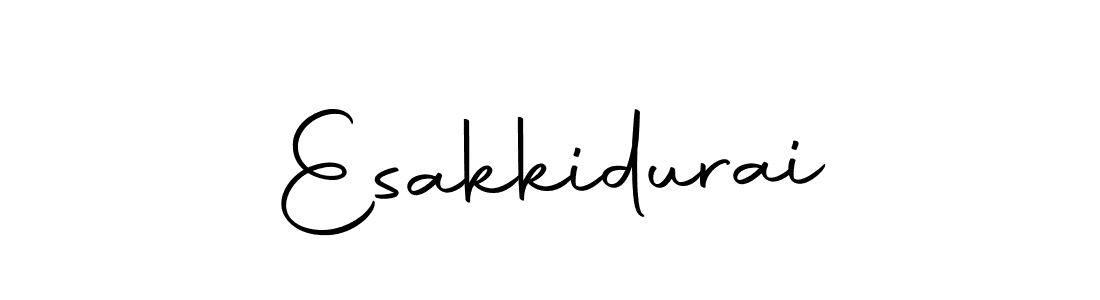 You should practise on your own different ways (Autography-DOLnW) to write your name (Esakkidurai) in signature. don't let someone else do it for you. Esakkidurai signature style 10 images and pictures png