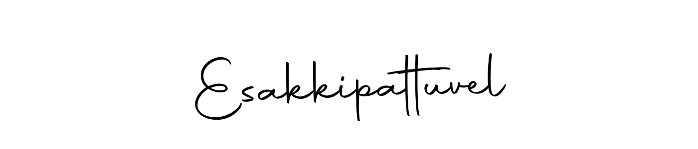 Use a signature maker to create a handwritten signature online. With this signature software, you can design (Autography-DOLnW) your own signature for name Esakkipattuvel. Esakkipattuvel signature style 10 images and pictures png