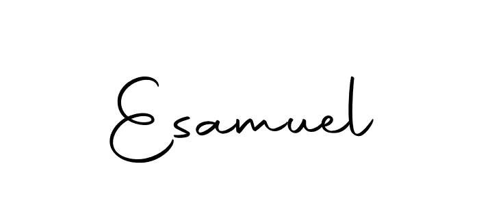 How to make Esamuel name signature. Use Autography-DOLnW style for creating short signs online. This is the latest handwritten sign. Esamuel signature style 10 images and pictures png