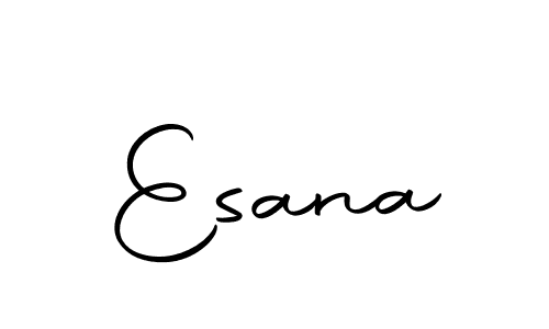 Also we have Esana name is the best signature style. Create professional handwritten signature collection using Autography-DOLnW autograph style. Esana signature style 10 images and pictures png