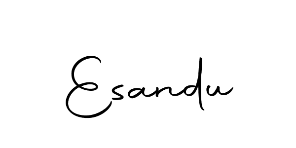 Design your own signature with our free online signature maker. With this signature software, you can create a handwritten (Autography-DOLnW) signature for name Esandu. Esandu signature style 10 images and pictures png