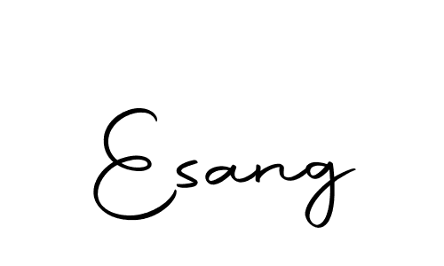 You should practise on your own different ways (Autography-DOLnW) to write your name (Esang) in signature. don't let someone else do it for you. Esang signature style 10 images and pictures png