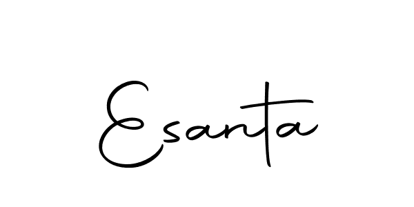 Make a beautiful signature design for name Esanta. Use this online signature maker to create a handwritten signature for free. Esanta signature style 10 images and pictures png