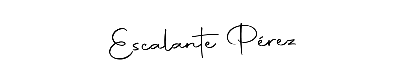 Make a short Escalante Pérez signature style. Manage your documents anywhere anytime using Autography-DOLnW. Create and add eSignatures, submit forms, share and send files easily. Escalante Pérez signature style 10 images and pictures png