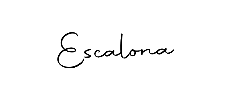 if you are searching for the best signature style for your name Escalona. so please give up your signature search. here we have designed multiple signature styles  using Autography-DOLnW. Escalona signature style 10 images and pictures png