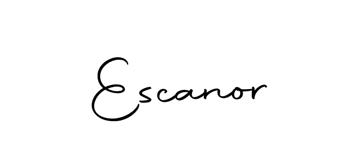 How to make Escanor signature? Autography-DOLnW is a professional autograph style. Create handwritten signature for Escanor name. Escanor signature style 10 images and pictures png