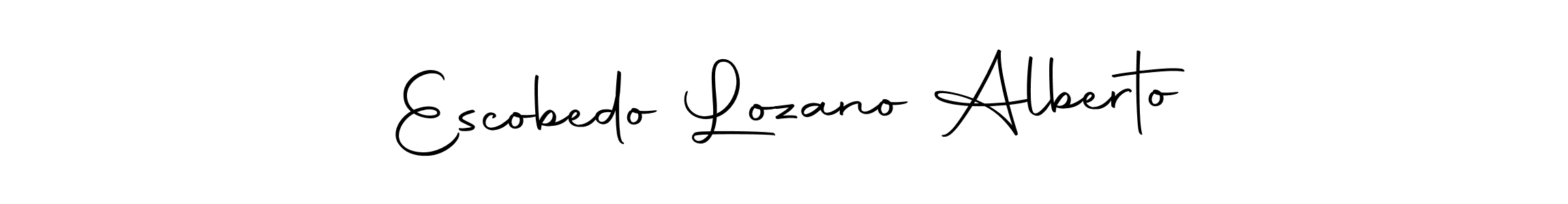 Once you've used our free online signature maker to create your best signature Autography-DOLnW style, it's time to enjoy all of the benefits that Escobedo Lozano Alberto name signing documents. Escobedo Lozano Alberto signature style 10 images and pictures png