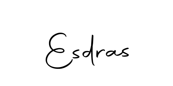 Make a beautiful signature design for name Esdras. With this signature (Autography-DOLnW) style, you can create a handwritten signature for free. Esdras signature style 10 images and pictures png