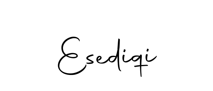 The best way (Autography-DOLnW) to make a short signature is to pick only two or three words in your name. The name Esediqi include a total of six letters. For converting this name. Esediqi signature style 10 images and pictures png