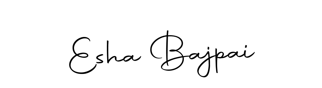 It looks lik you need a new signature style for name Esha Bajpai. Design unique handwritten (Autography-DOLnW) signature with our free signature maker in just a few clicks. Esha Bajpai signature style 10 images and pictures png