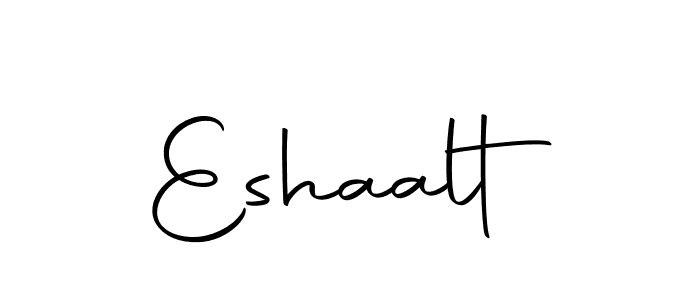 Eshaalt stylish signature style. Best Handwritten Sign (Autography-DOLnW) for my name. Handwritten Signature Collection Ideas for my name Eshaalt. Eshaalt signature style 10 images and pictures png