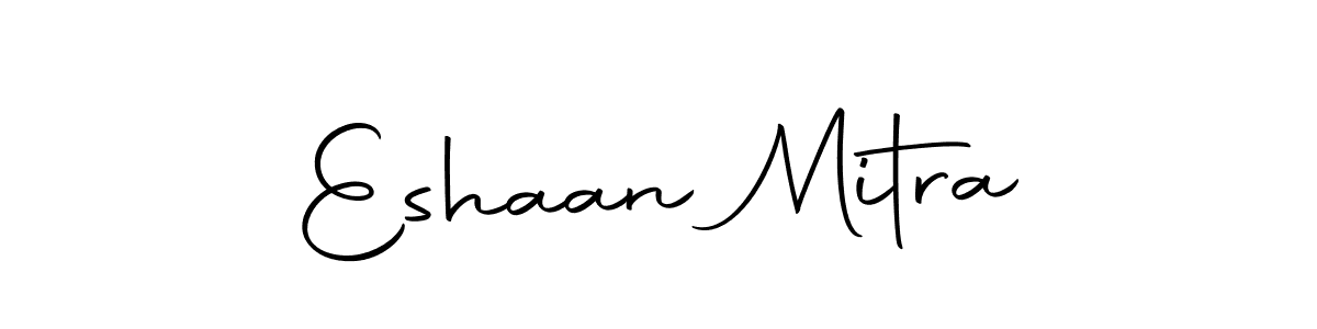 You should practise on your own different ways (Autography-DOLnW) to write your name (Eshaan Mitra) in signature. don't let someone else do it for you. Eshaan Mitra signature style 10 images and pictures png